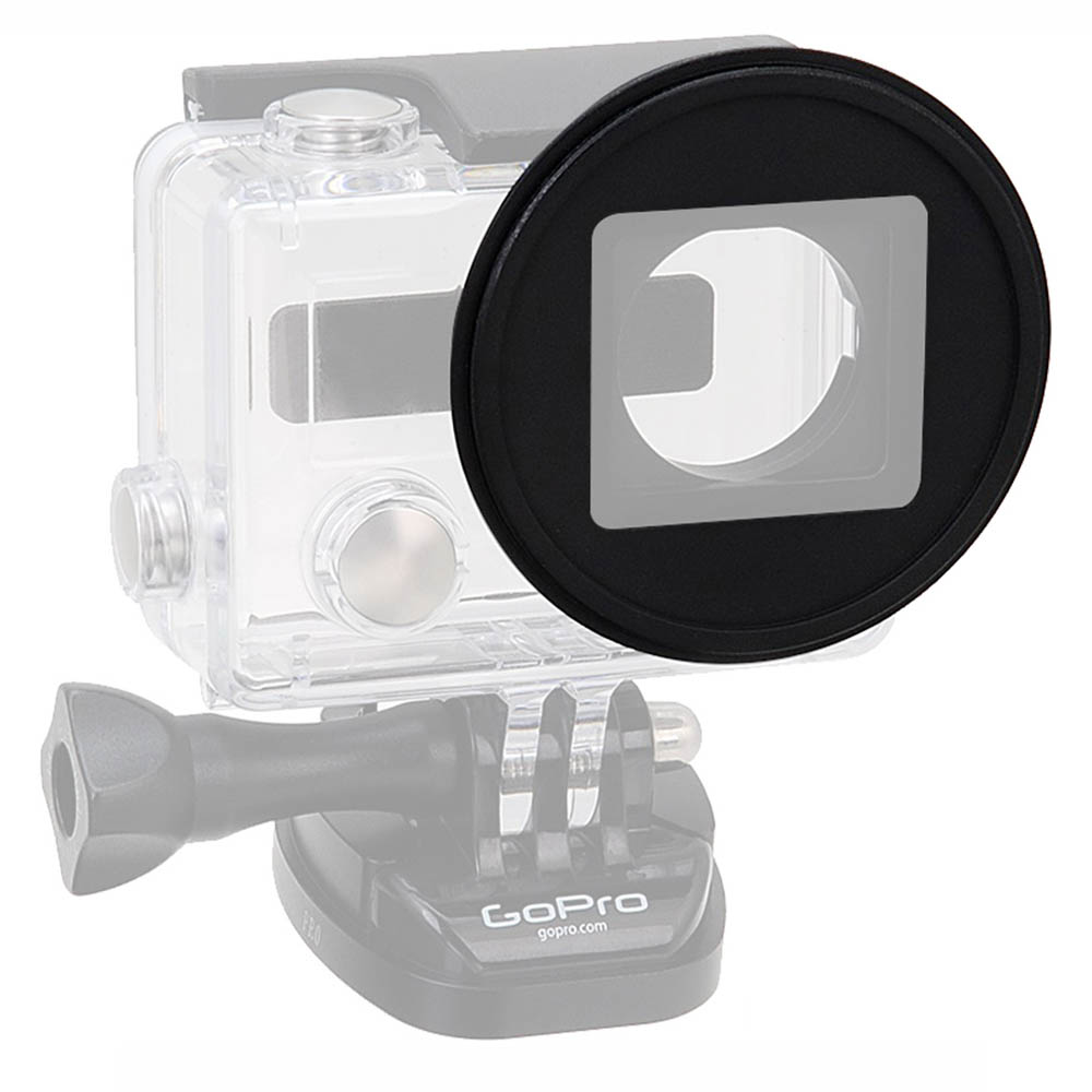 GO27 Gopro Standart Housing İçin 52mm Filtre Baglantı Adaptörü (2)