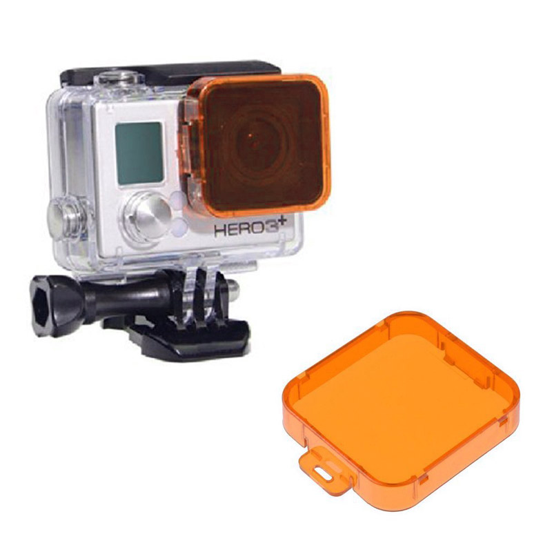 GO29-3 GoPro Standart Housing İçin Turuncu Filtre (1)