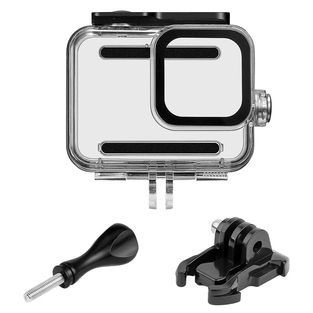 GO197 Gopro Hero 8 Black İçin Su Geçirmez Housing (3)