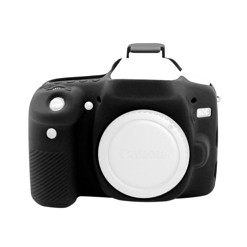Canon 80D İçin Silikon Koruma Kılıfı (1)