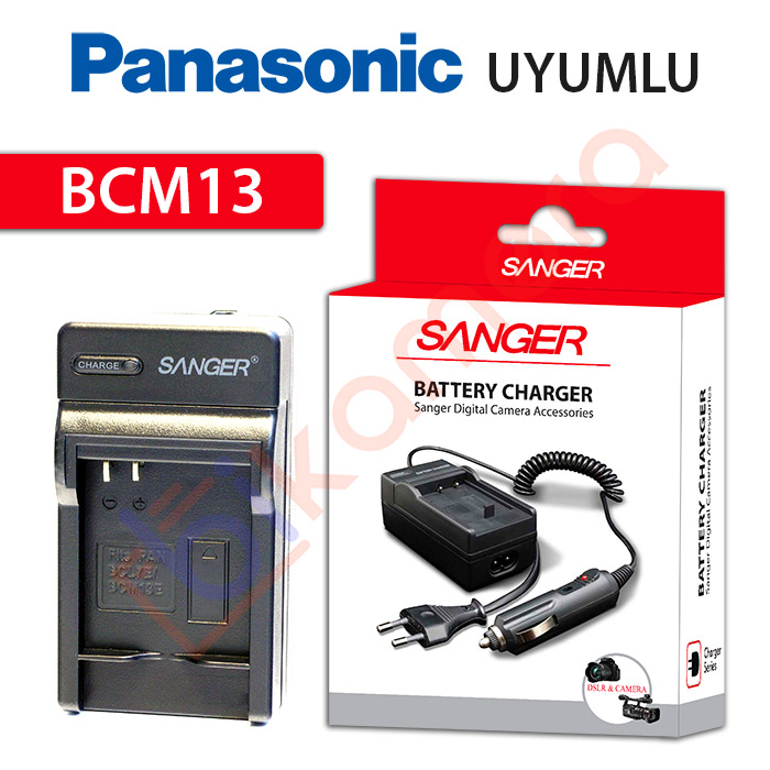 Panasonic BCM13 Şarj Aleti Şarz Cihazı Sanger